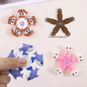 ของเล่นอิตาเลียน Brainrot รุ่น Tun Tung Sahur Tralalero Tralala Ballerina Cappuccina ฟิดเจ็ตสปินเนอร์ Cappuccino Assassino สำหรับผู้ใหญ่