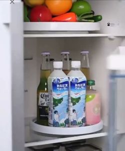 [SG Ready Stock] 360° Rotating Tray ⭐ Condiment Organizer*Sauce Rack*Spice Tray Organizer* Seasoning Rack*Fridge Organizer* Kitchen Organizer*Fruit Tray* 360° Rotary Makeup Storage Tray