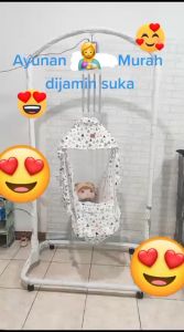 AYUNAN BAYI KELAMBU SET PER BISA COD/AYUNAN 5 IN 1{AYUNAN KASUR KELAMBU}