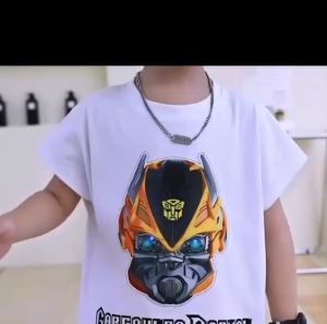 Boys Transformers Lighting Bumblebee Suit