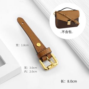 Jingqian LV Presbyopic Messenger Bag Shoulder Strap Modification Shortening and Shortening Accessories One Shoulder Underarm Leather Shoulder Strap Adjustable Buckle Devices