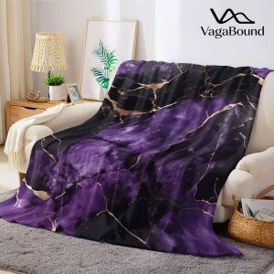 Chăn Lông Cừu Màu Tím Đen Vàng Ấm Áp Mềm Mại Phong Cách Hiện Đại Trang Trí Ghế Sofa Quà Tặng Mọi Mùa Chủ Đề Halloween Giáng Sinh