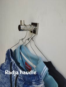 Gantungan baju stainless steel jemuran baju tempel termurah