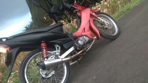 Knalpot AHM Racing Motor Supra100/110/125/115 Revo Blade Jupiter Vega