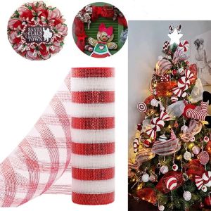 9M Christmas Decoration Ribbon Hanging Christmas Tree Pendent Ornaments for Home Party Decor Navidad New Year 2023 Accessories