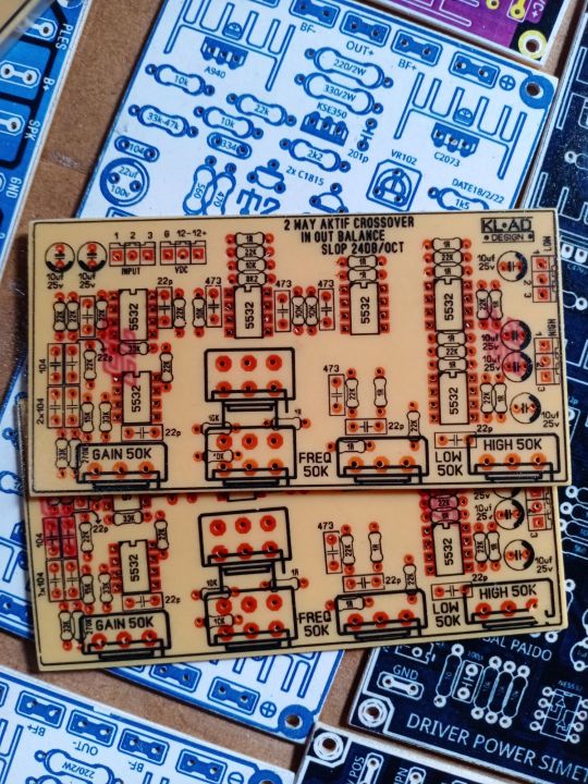 PCB CROSSOVER 2WAY SLOP 24DB | Lazada Indonesia