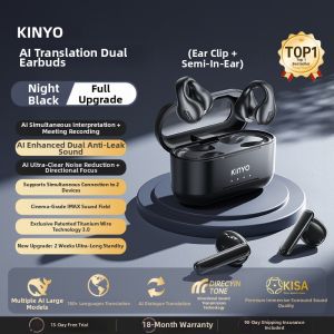 kinyo | AI Translation Long Battery Life Bluetooth Earbuds