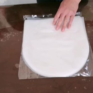 50 Chiếc Bao Bì Đĩa Than Chống Tĩnh Điện Bằng Nhựa PE Kích Thước 12 Inch Bao Ngoài Bằng Nhựa Trong Suốt Kèm Túi OPP Bên Trong 7.5 Inch Để Bảo Vệ Âm Thanh