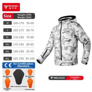 Motowolf | All Seasons Casual Windproof Anti-Fall Cold-Resistant Motorcycle Suit
