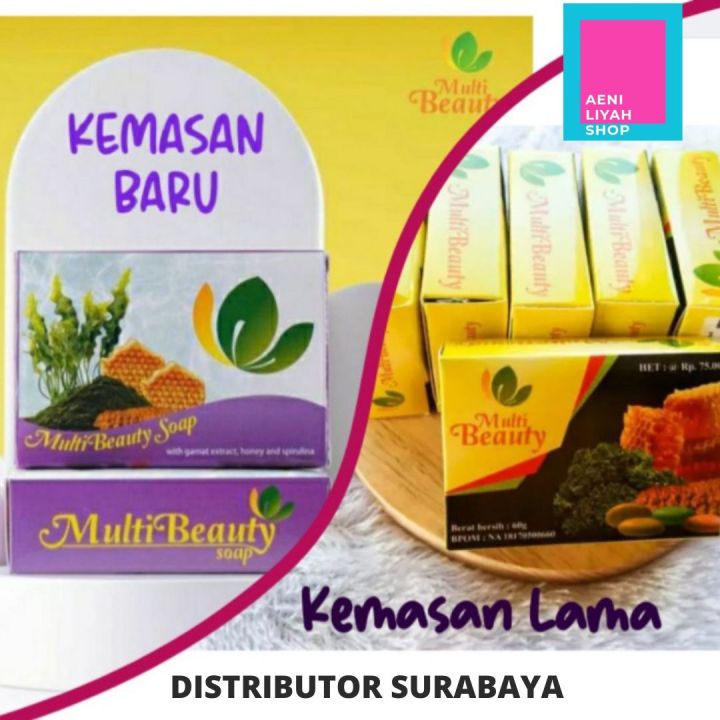 Sabun MBS ( Bisa COD  ) Sabun MultiBeauty + Gratis Jaring - Sabun MBS Multi Beauty