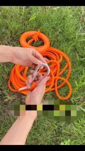 8mm Throw Rope Bag Rescue Reflective Rope Bag For Kayaking Canoeing Boating Rafting Water Sports