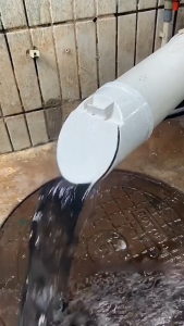 PVC Drain Pipe Deodorizer Sewer Insect-Proof Self-Gravity Closure Anti Odor Rat Cover