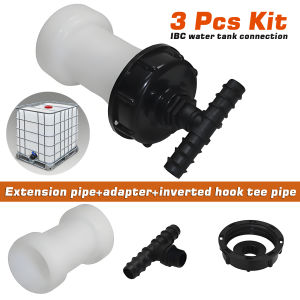 Garden drip irrigation accessories IBC S60x6 extension pipe hook thread tee pipe garden water connection set