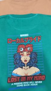 Sweater Crewneck BRIGO Mind Sablon DTF Fleece Cotton II