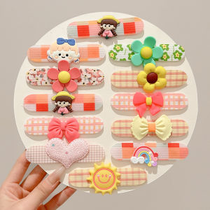 Childrens Hair Magic Sticker No Damage Hair Clips Baby Hair Grooming Tool Girls Bangs Styling Accessories Hair Comb