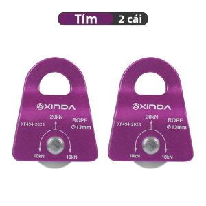 Xinda | Ròng Rọc Đơn XINDA Dùng Cho Leo Núi Di Chuyển Trên Cao Kéo Vật Nặng Thiết Bị Sinh Tồn Ngoài Trời Tấm Chắn Bên Cố Định Bằng Nhôm