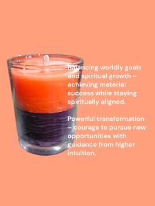 Prosperity Ritual Candle Prayer with Prayer Guide