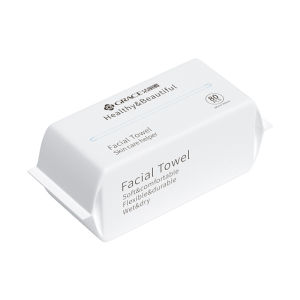 Disposable Thickened Facial Wipes with Pearl Texture for Cleansing Grace