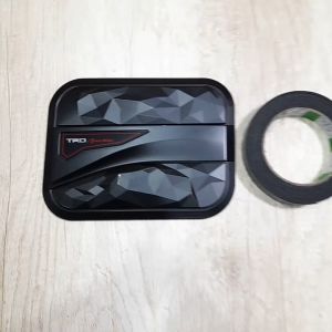 Tank Cover Tutup Bensin Mobil Toyota Calya 2016 - 2019 Hitam TRD