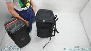 Bagmate รุ่น 120B กระเป๋า JBL Partybox Club120 วัสดุผ้า สีดำ ขนาด 29x30x57 ซม.