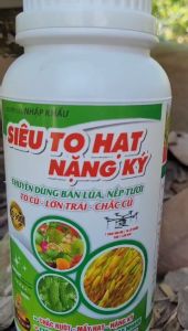[THIEN THINH SHOP] Phân bón SIÊU TO HẠT NẶNG KÝ chuyên dùng cho nếp lúa tươi chai 500ml nguyên liệu ngoại nhập