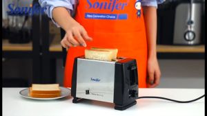 Sonifer TOASTER PEMANGGANG ROTI POPUP OTOMATIS 2 SLOT