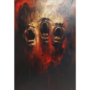 Kayou | 500/1000/1200/2000PCS Jigsaw Puzzles Monsters Terrors Family Activity Games for Gameroom Bedroom Home Decor Gift Frameless