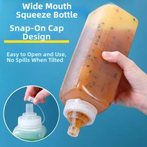 Food Grade Wide Mouth Squeezable Bottle