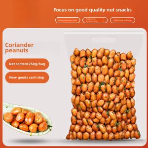 Coriander Peanut Meat 500G Antipasuto New Year Canned Specialty Spiced More Flavor Peanut Food Roasted Nuts Snack Snack