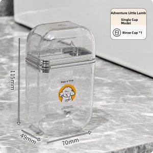 AIJIADA | Portable Travel Toothpaste and Toothbrush Kit
