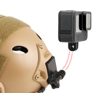 BOOIU Chiến Thuật Gắn Mũ Bảo Hiểm Cho GoPro Hero Camera Hành Động NVG Tương Thích NHANH/MICH/NVG Mũ Bảo Hiểm Cố Định Chân Đế Phụ Kiện