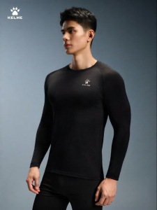 Kelme | Quick-Drying Highly Elastic Mens Long Sleeve Compression T-Shirt