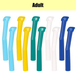 10pcs/pack Dental Aspirator Saliva Tube Duckbill Surgical Strong Suction Tubes Tips for Children Adult Dentistry Material