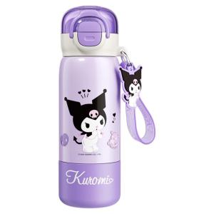 Hello Kitty | Bình Nước Cách Nhiệt Có Ống Hút cho Học Sinh