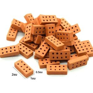 1 ถึง 16 ชุดอิฐขนาดเล็กมินิจําลองอาคารอิฐ DIY Micro Landscape House ของเล่นโบราณอาคารประกอบ Small House