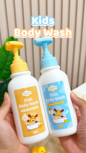 Moose Gear Baby Kids Body Wash 300ml (Milk & Honey Scent) Gentle Formula & Moisturizing