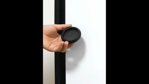 304 Sliding Door Round Handle Pintu Kaca Bulat Stainless Handel Pintu Geser