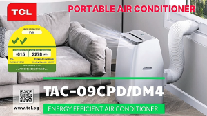 TCL Portable Aircon 9000BTU TAC-09CPD/DM4