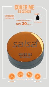 SALSA Cover Me BB Cushion SPF 30 || Foundation Make Up || Semi Matte || Medium Coverage BPOM