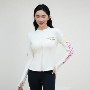 Insulated Slimming Long-Sleeved Outdoor Training Jacket