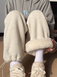 YAYANGREN | Women Warm Fleece Joggers 2025 New Autumn Winter