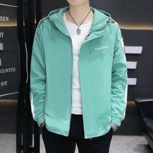 Woodpecker Fall and Winter New Hooded Jacket Men Loose K-style Trendy Casual Handsome Young Man Sports Outwear Men