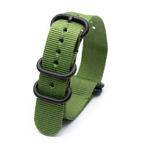 18MM 20MM 22MM 24MM Nylon Watch Band Army Sports Watch Strap Wristband Accessories Black Ring Buckle For Samsung Huawei Watch