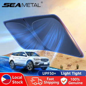 SEAMETAL Car Windshield Sunshade Car Sun Visor Windshield Cover Anti-UV Heat and Stain Resistant Car Cover