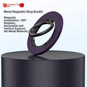 YZ | Multi-functional Rotating Metal Magnetic Ring Stand for iPhone 17 Pro Max