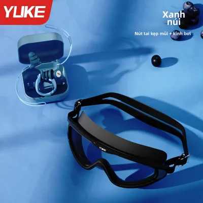 Yuke | Dụng Cụ Bịt Tai Chống Nước Ngăn Ngừa Nhiễm Trùng Tai Kèm Kẹp Mũi cho Người Lớn và Trẻ Em