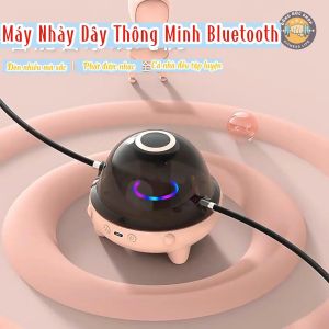 Máy Nhảy Dây Thông Minh Có Nhạc Kết Nối BlueTooth - 10 Cấp Tốc Độ - Màn Hình Hiện Thị LCD - Có Điều Khiển Từ Xa