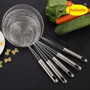 ZHIZHOU | New Stainless Steel Kitchen Strainer for Frying Spicy Hot Pot
