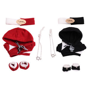 Welcomehome Plush Doll Clothes Doll Little Clothes Plush Doll Changing Clothes Cartoon Cute Clothes Dolls Accessories