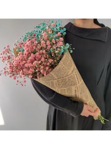 FENGHONGTAO | Graduation and Gifting Preserved Gypsophila Flower Bouquet